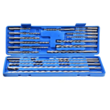 20pcs SDS Plus Rotary Hammer Drill Bits Concrete Masonry Hole Universal Tool Set