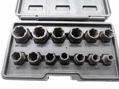 13PC Drive Impact Bolt Remover Set