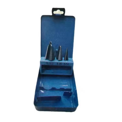HSS Black Oxide Conical Drill Bit Set Straight Flutes Taper Sheet and Tube Drills Metal Drilling