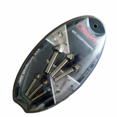 6PC Bright Countersink Set