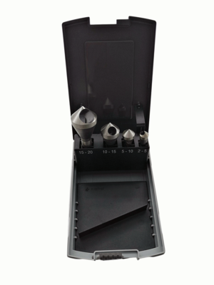 4PC Countersink Set with Single Hole