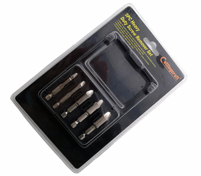 5PC HSS Damaged Screw Remover